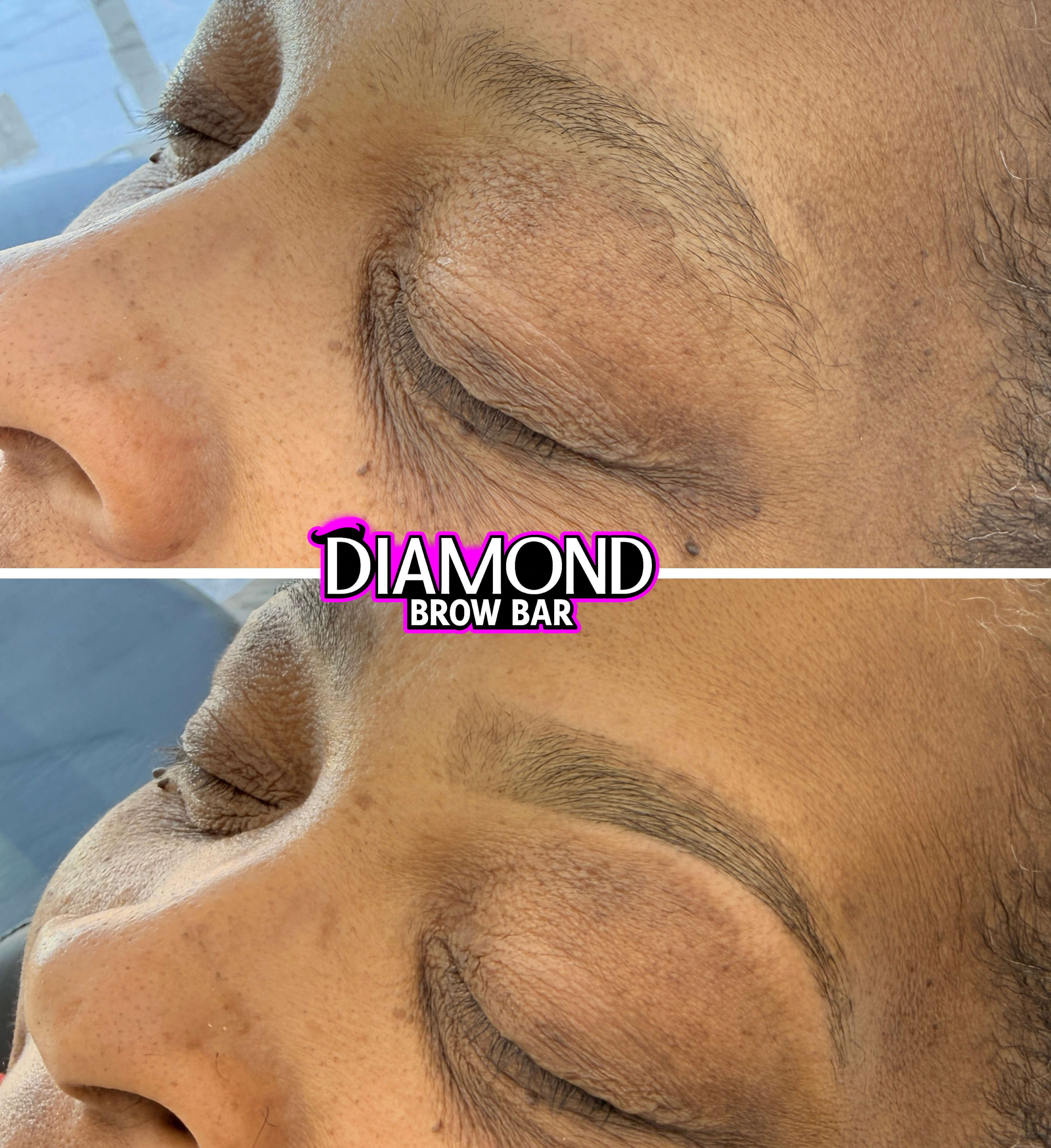 Brow transformation 3