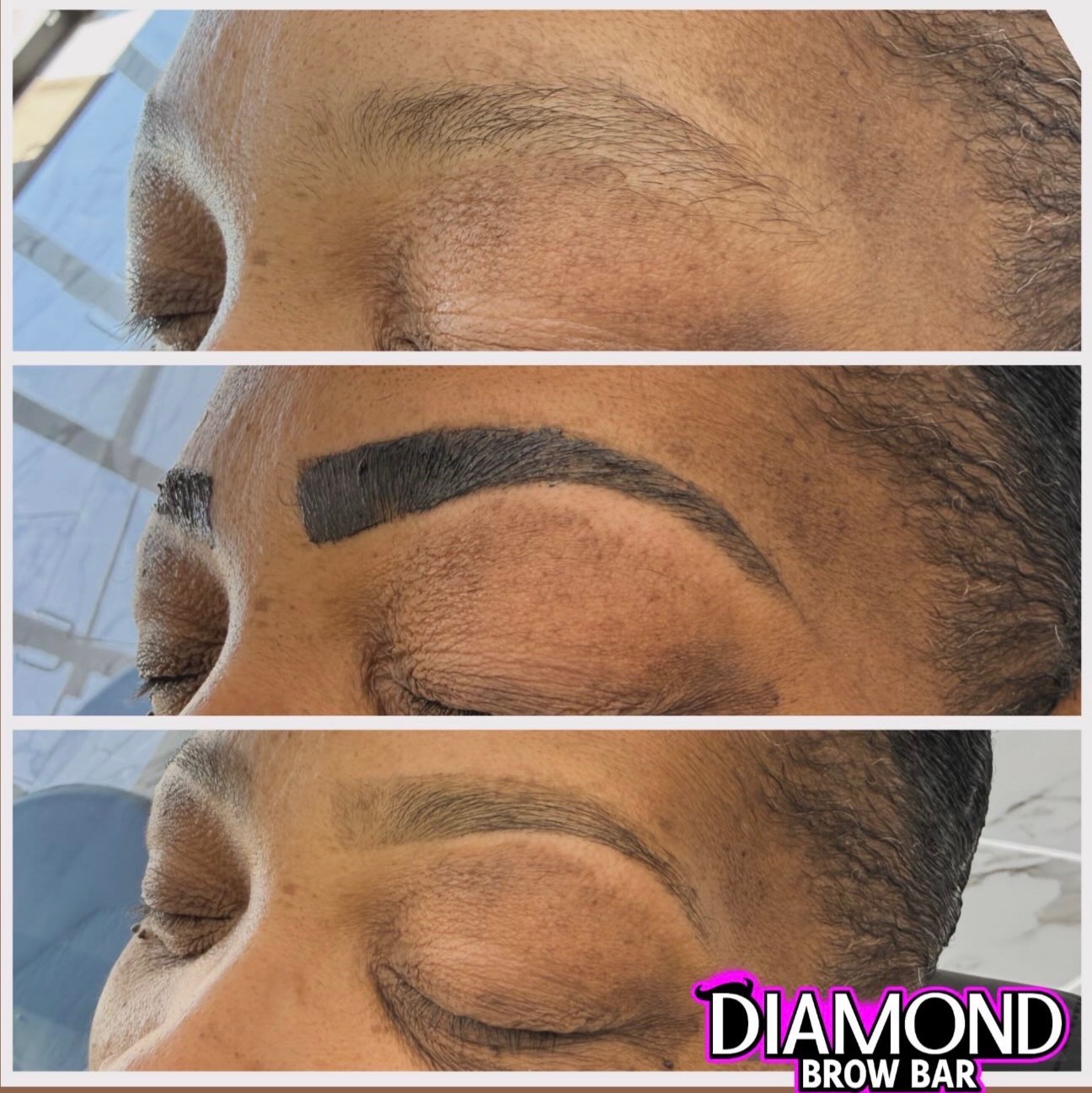 Brow transformation process