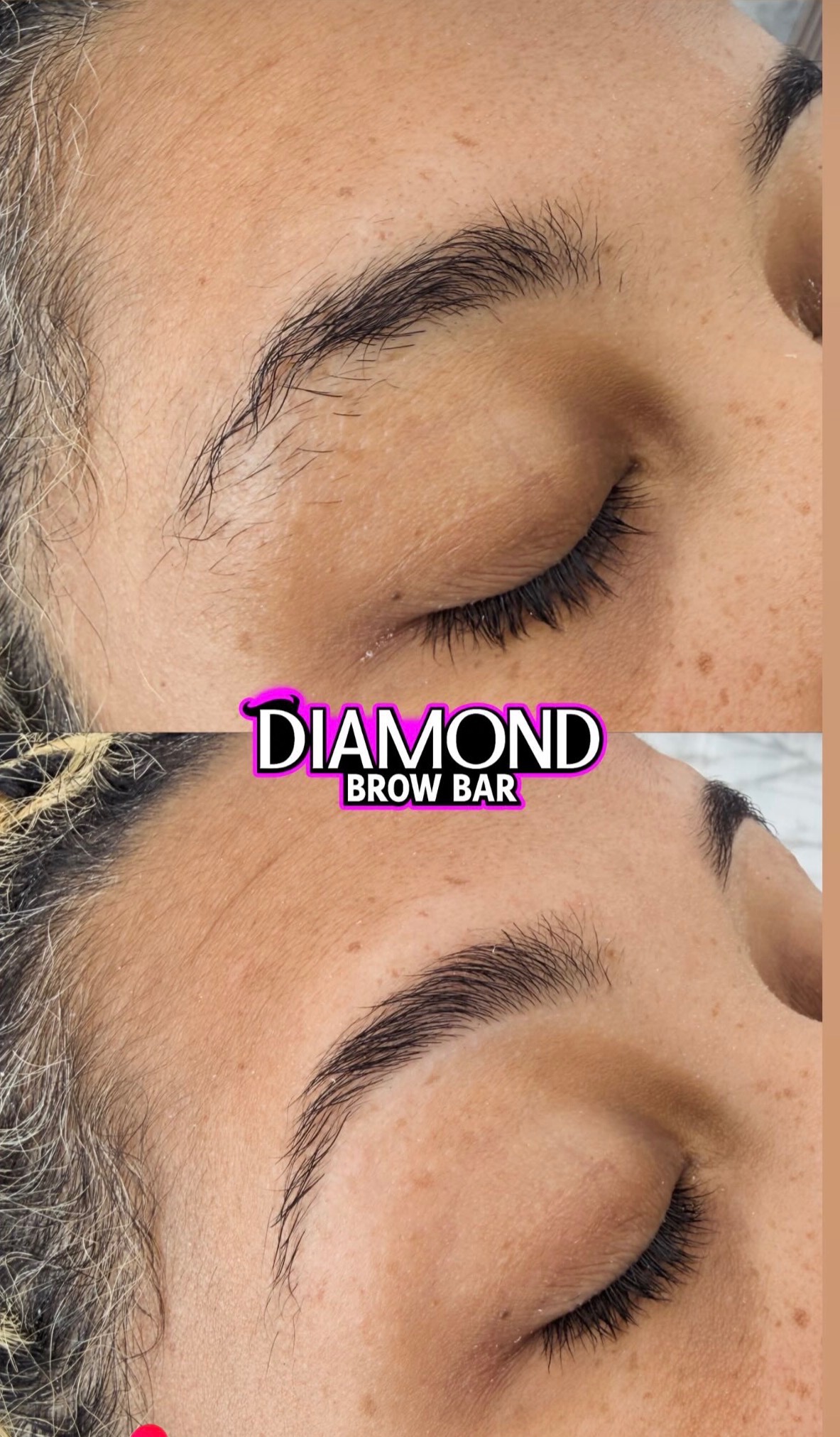 Brow shaping results