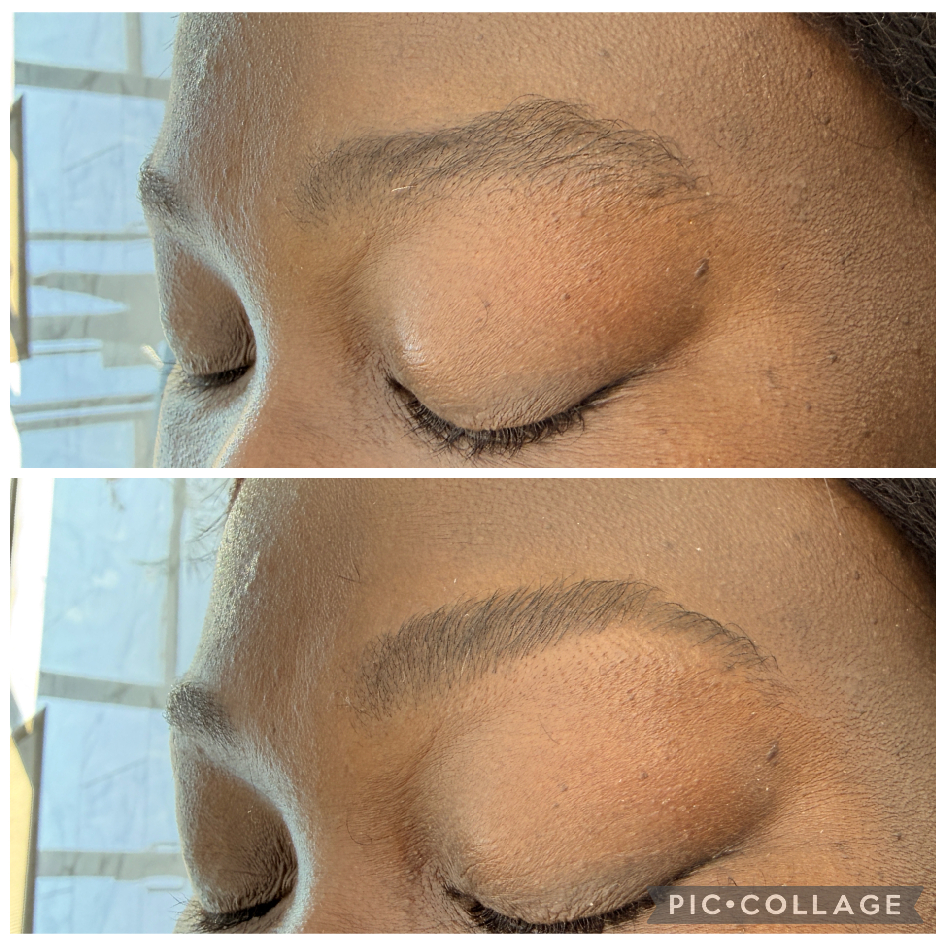 Professional brow work 1