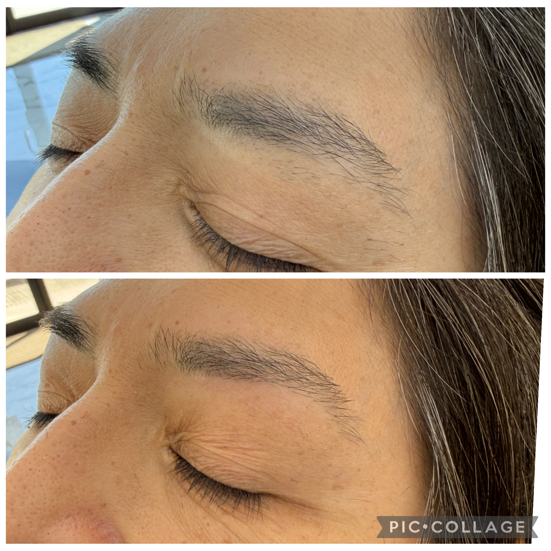 Professional brow work 2