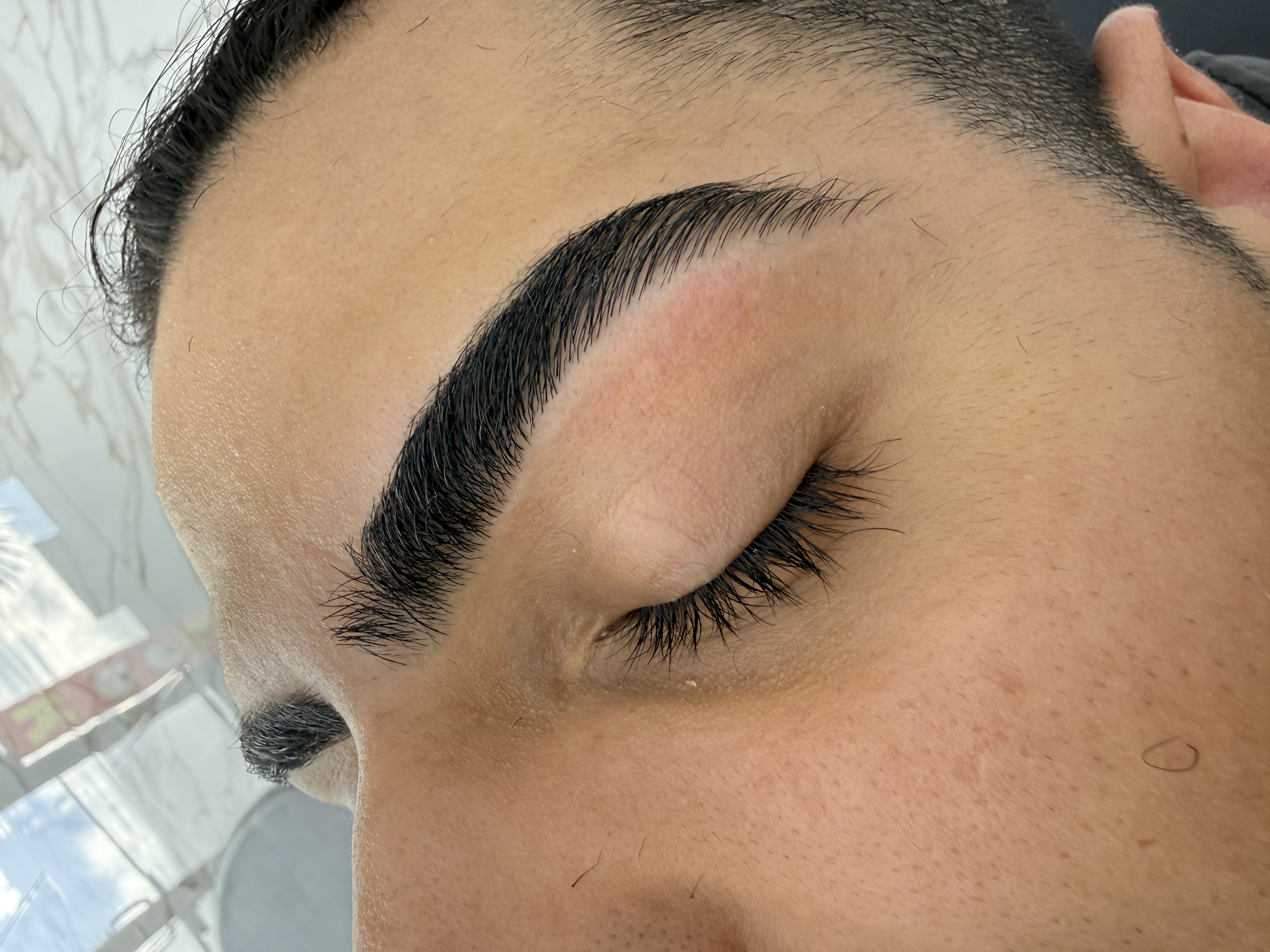 Brow transformation 9